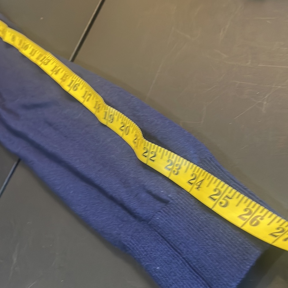 Banana Republic Navy Blue, Quarter Zipper, V neck, Turtleneck, Sweater, Medium - Picture 7 of 9
